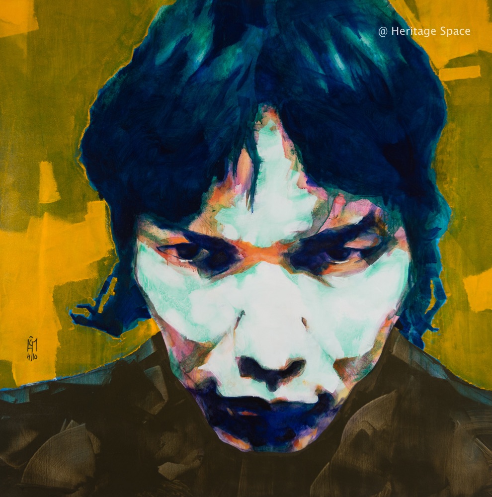 Doan Hoang Lam - Self Portrait - 2016 - Acrylic - Heritage Space Plus 2016.jpg
