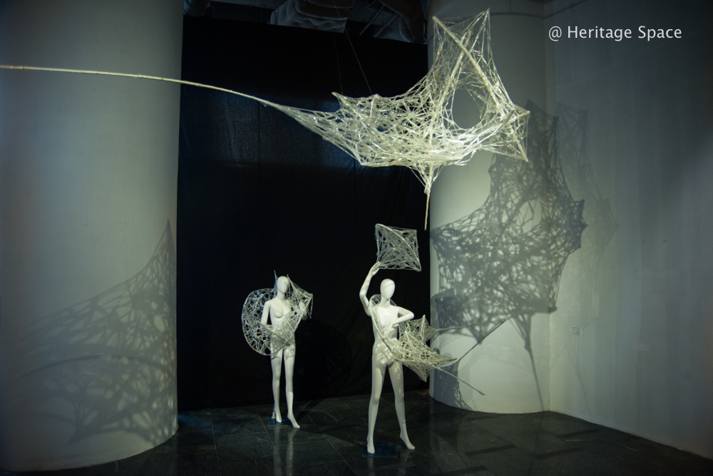 Ludwika Ogorzelec - No name - 2015 - plastic wire sculpture - Heritage Space Plus.jpg
